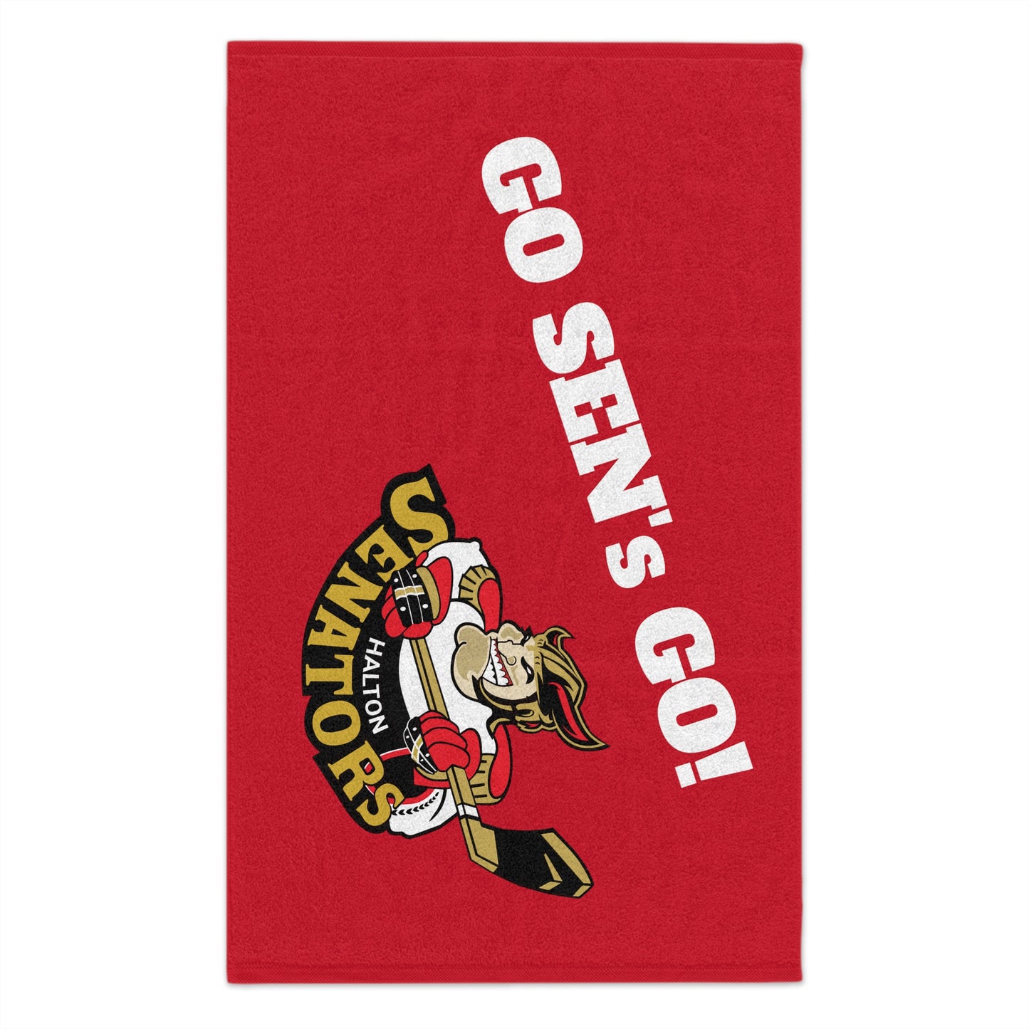 Let's Go Sen's Rally Towel, 11x18