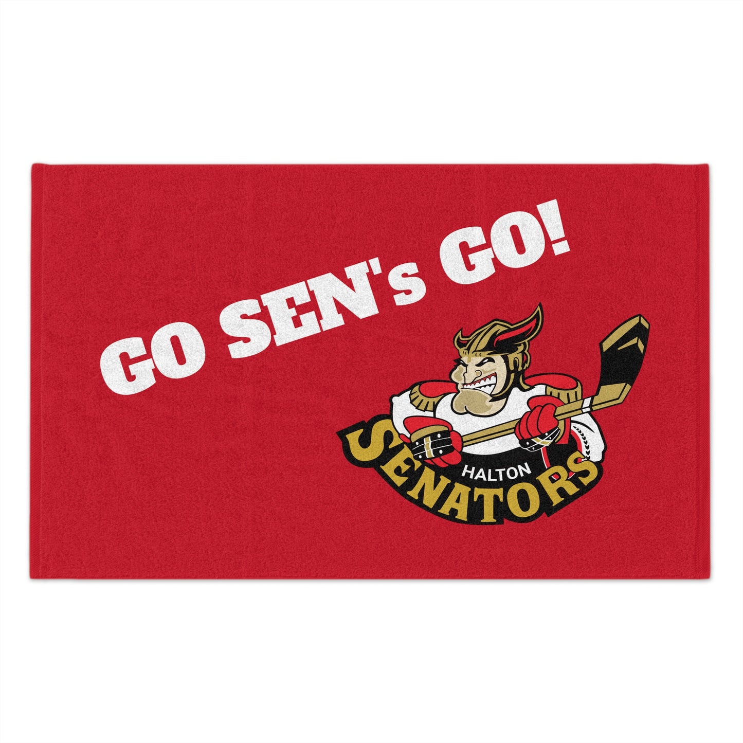 Let's Go Sen's Rally Towel, 11x18